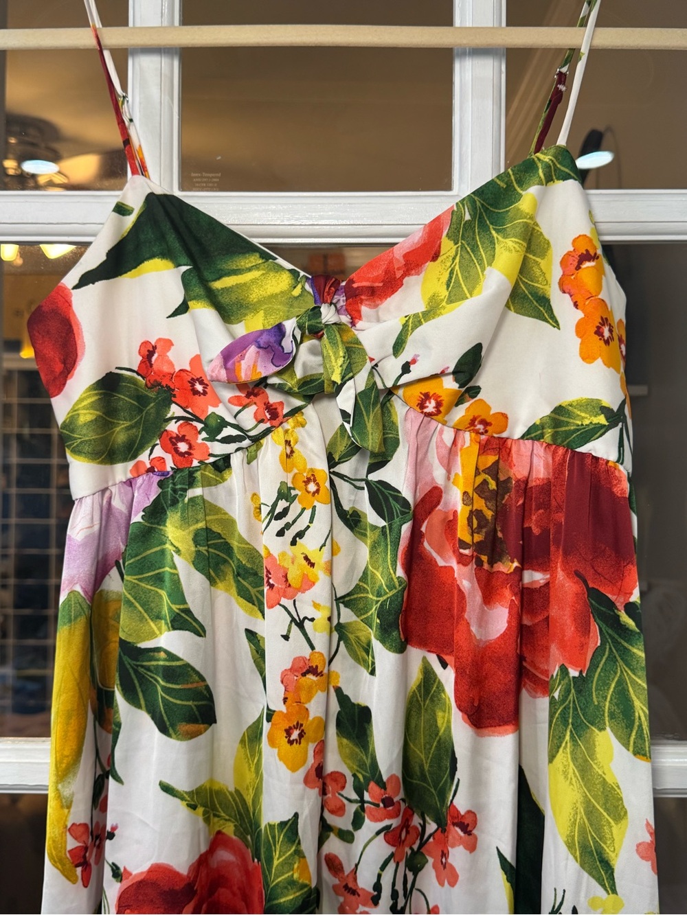 🌸🌻🌷🌺🪻THE PERFECT DRESS London Times Floral Multicolor Satin cocktail dress guest - Picture 6 of 15